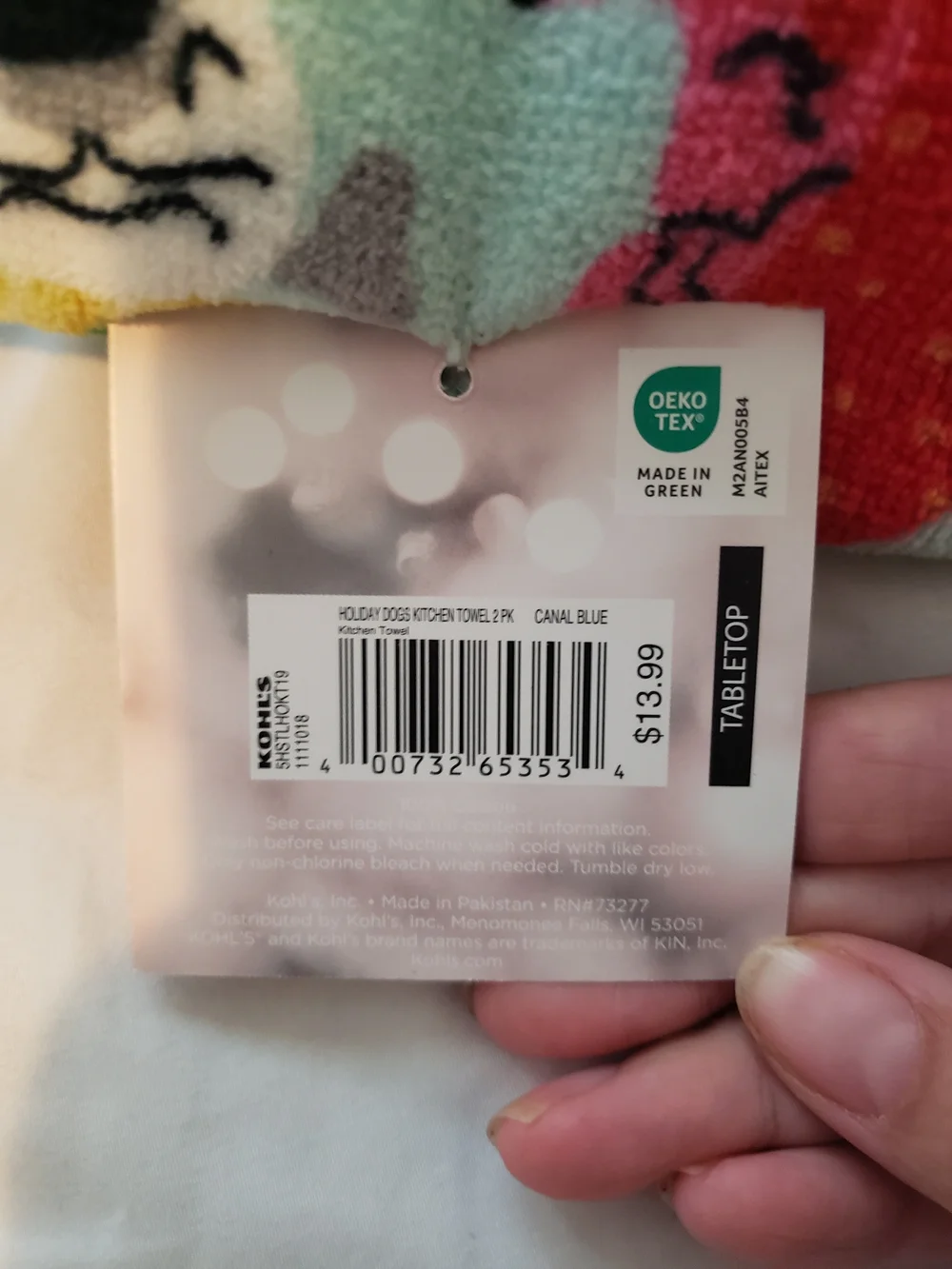 Kohls new tags